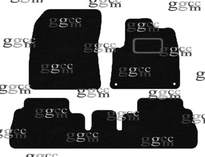 FOR FIAT DOBLO MPV 2024 & ONWARDS TAILORED BLACK CARPET MPV FLOOR MATS. (2 CLPS)