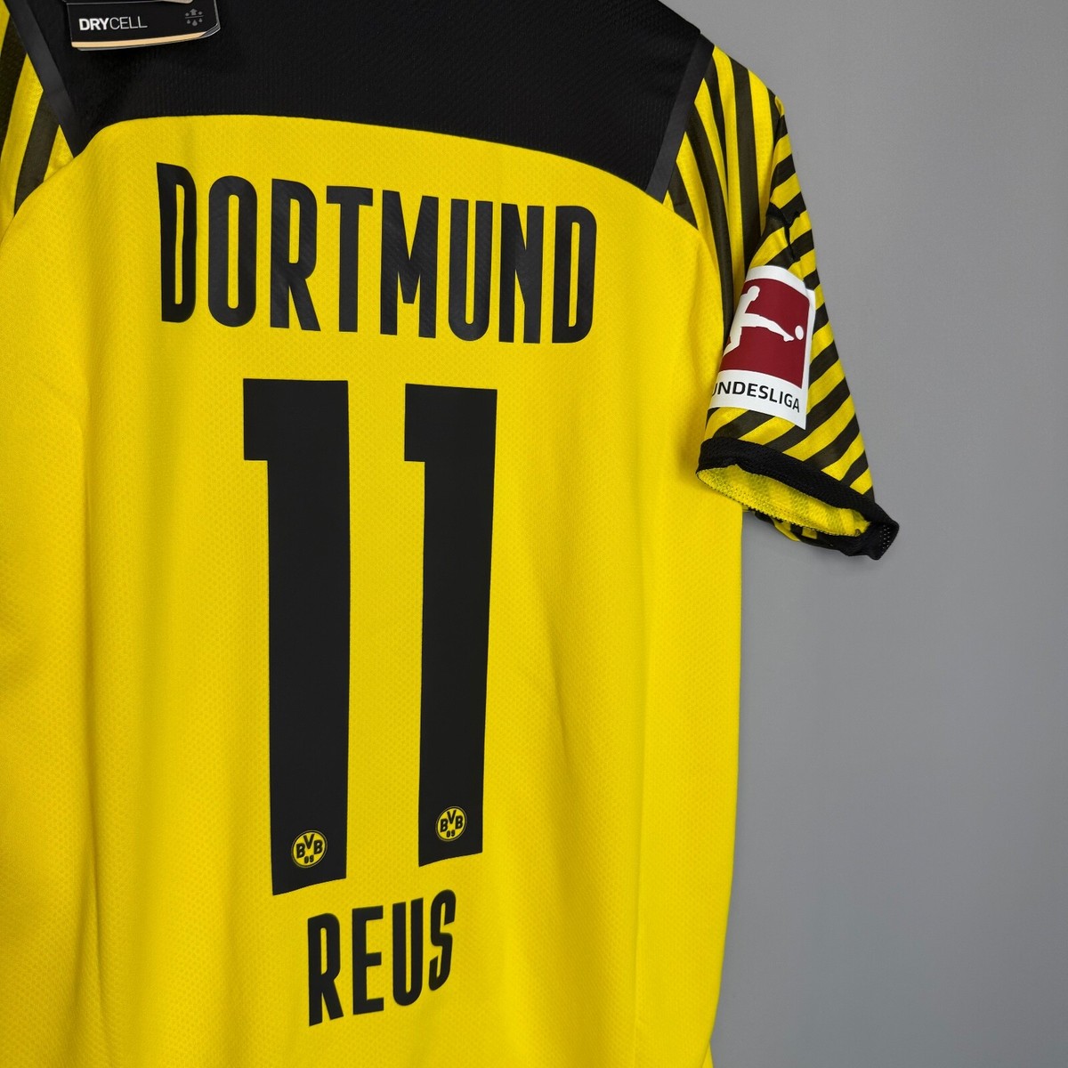 NEW BORUSSIA DORTMUND 2021 2022 HOME FOOTBALL SHIRT JERSEY