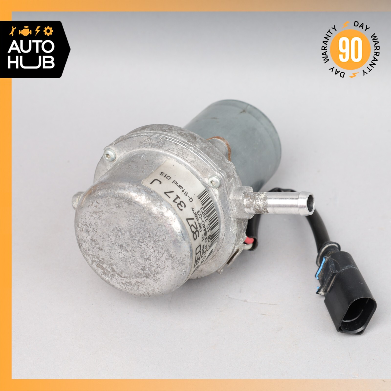 03-12 Bentley Continental GT GTC Flying Spur Brake Booster Vacuum Pump OEM