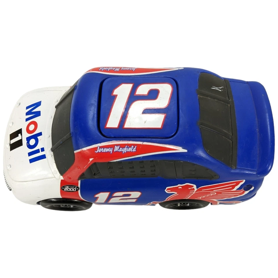 ERTL Mobil 1 Gas Jeremy Mayfield Nascar #12 резиновая игрушка автомобиль толчок - Изображение 4 из 4