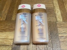LOT OF 2 NEW ALMAY HEALTHY GLOW MAKEUP GRADUAL SELF TAN  100  200 1oz EACH