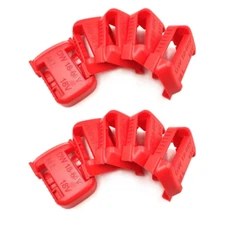 10-Pack Battery Dock Mount Holder for Dewalt 18V/20V/60V & Milwaukee Batteries