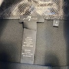 7 For All Mankind 7FAM Snake Print Faux Leather Leggings NEW Size Small Python — photo 3