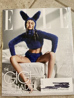 ELLE Magazine March 2023 GIGI HADID | eBay