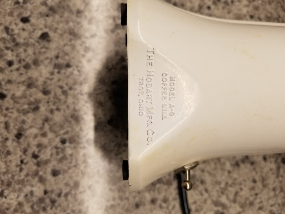 NEW! Vintage KitchenAid Hobart A9 Coffee Grinder with Measuring glass