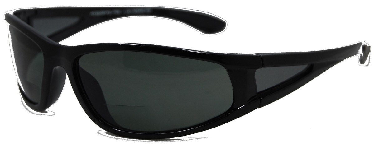 In Style Eyes Del Mar Polarized Wrap Bifocal Sunglass Readers