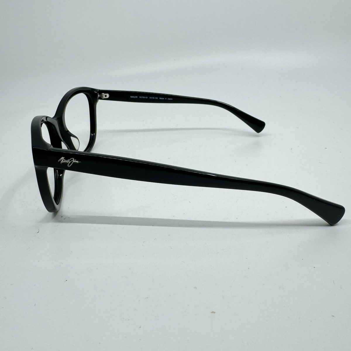 Maui Jim Sunglasses Frames MJ769-02 CANNA 54-18-135‎ Black Full Rim H10980 Maui Jim Sunglasses Frames MJ769-02 CANNA 54-18-135 Black  main image 2