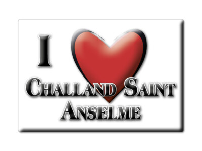 Challand-Saint-Anselme Magnet (AO) - Valle D'Aosta Magnet Souvenir Italy