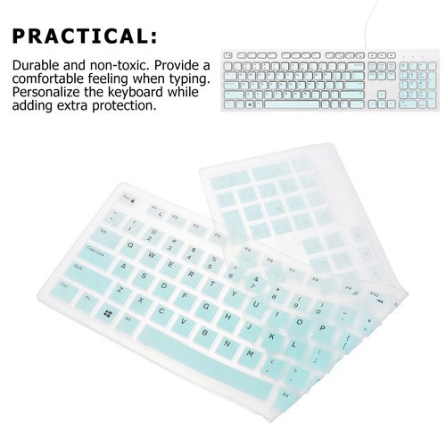 Silicone Keyboard Cover Protector Protective Covers for Computer Keyboards - Afbeelding 5 van 12