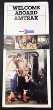 Vintage Amtrak Welcome Aboard Advertising Brochure Flyer SPV-2000