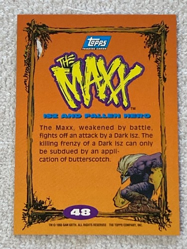 Tarjetas coleccionables Topps The Maxx BASE 1993 ¡¡Sam Kieth!! HOLEFILLERS/ACTUALIZACIONES *RECOGIDA* - Imagen 92 de 172