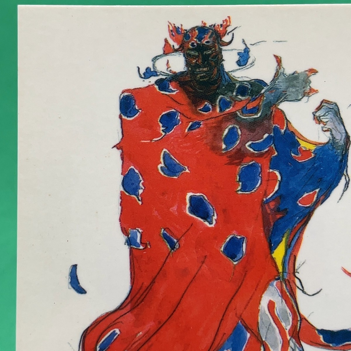 RUBICANTE OF FIRE 043 FINAL FANTASY IV Art Museum Card Yoshitaka