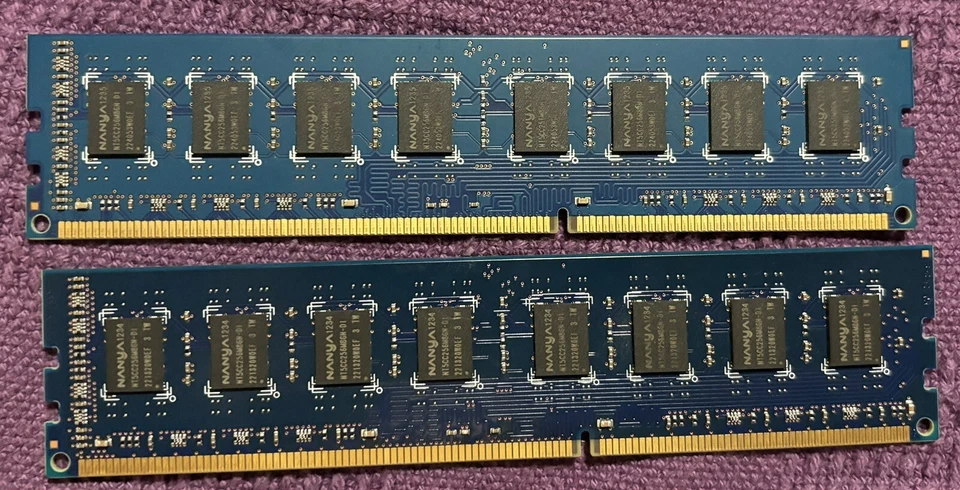 2 Nanya 4GB Ram| 4G B CB B PC3-12800 Desktop Ram - Image 2 of 3