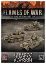Flames of War SdKfz 7/1 Quad AA Platoon