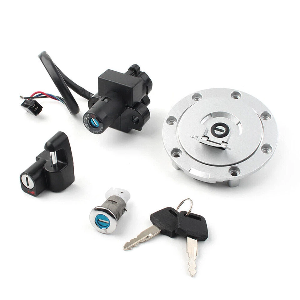 Juego de bloqueo de interruptor de encendido de tapa de gas combustible para Honda CB400 CB-1 VT250 MC20 1989-1998 Foto 4 de 4