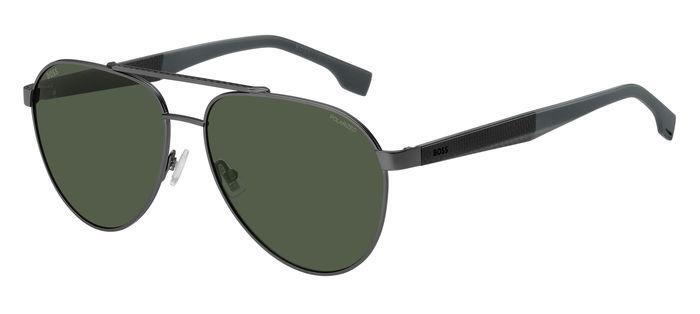 Hugo Boss Sonnenbrille BOSS 1485/S MFK/UC Mattgrau grau Grün