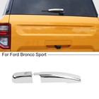 Chrome Rear Window Rain Wiper Cover Trim For Ford Bronco Sport 2021+ Accessories