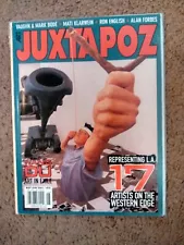 JUXTAPOZ # #32 zine- Mark & Vaughn Bode *Ron English *Mati Klarwein *Alan Forbes