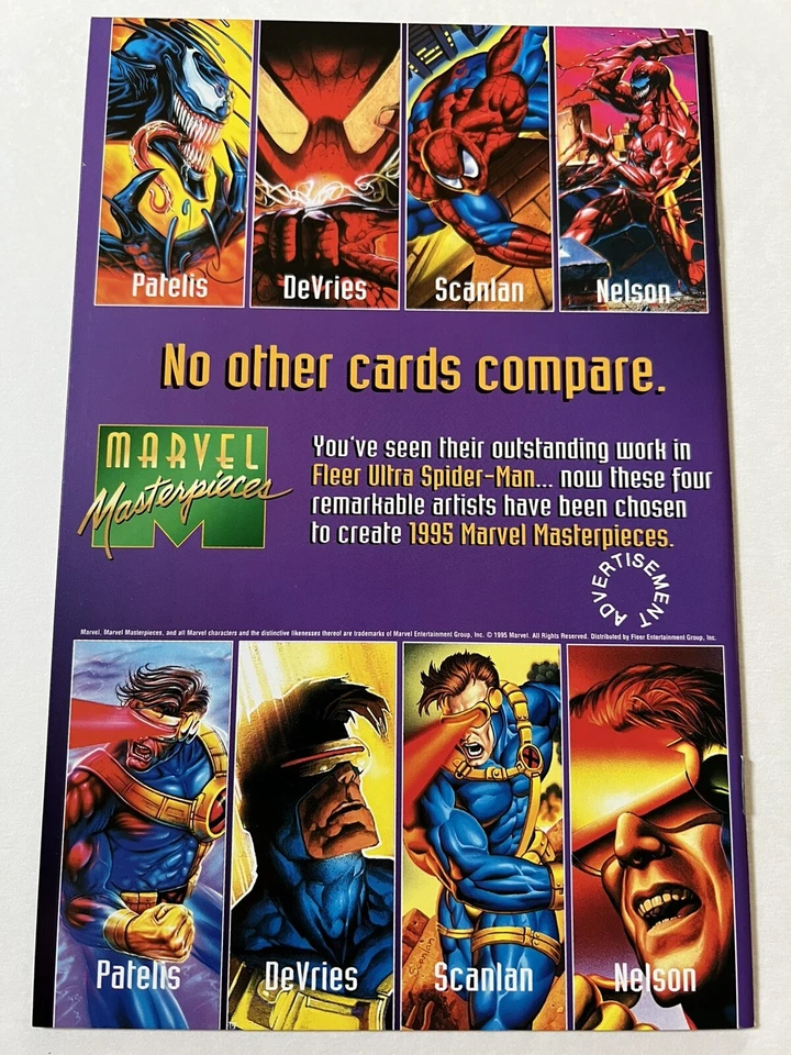 Amazing Scarlet Spider 1 Marvel Comics 1995 VF NM 8.5 - 9.0 Venom / Lady Octopus - Image 2 of 4