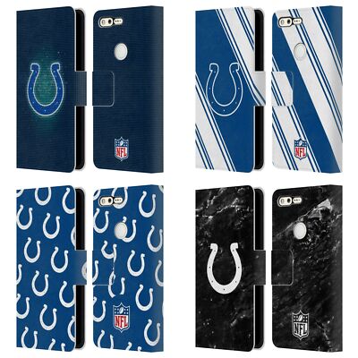 OFFIZIELLE NFL INDIANAPOLIS COLTS ARTWORK BRIEFTASCHE HUELLE FÜR GOOGLE HANDYS