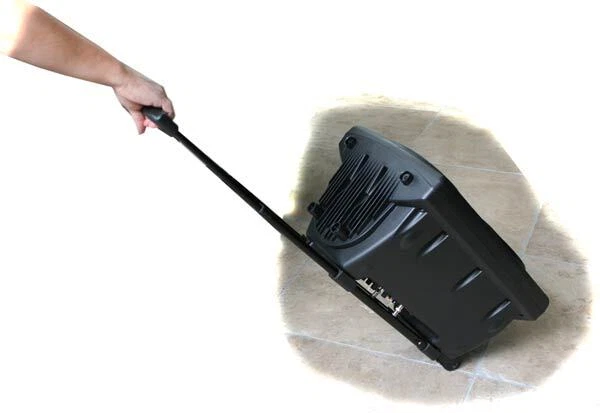 (B-WARE) E-Lektron EL30-M mobile PA Soundanlage Akku-MP3-USB-BT Mikrofone Rollen - Bild 2 von 4