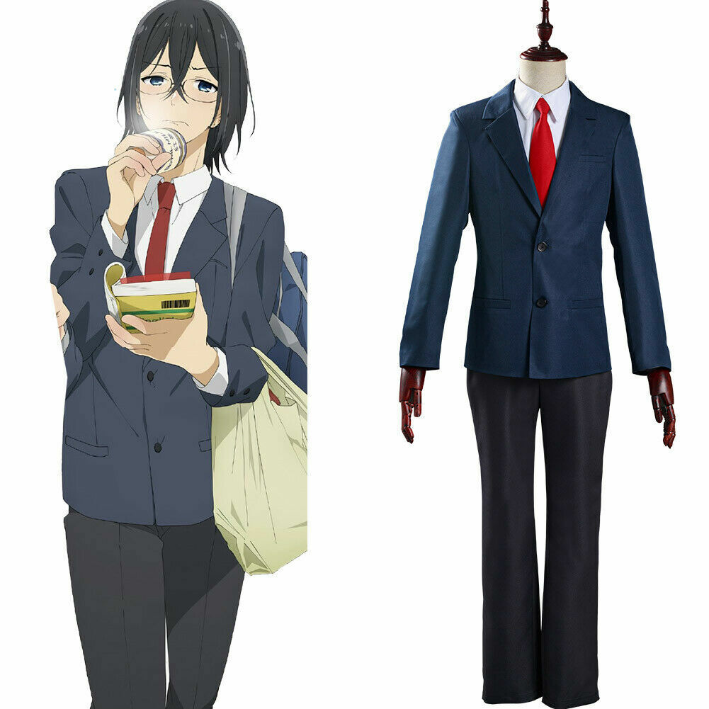 Anime Horimiya Hori-san to Miyamura-kun Miyamura Izumi Cosplay Costumes  School Uniforms Casual Wear And Wig Shoes For Halloween - AliExpress