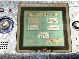Near MINT Neo Geo Pocket Color Console Stone Blue SNK Tested