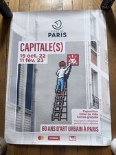 Invader - affiche expo Capitale(s) 