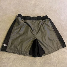 Vintage Matman Wrestling Shorts Men Adult M Gray Athletic Workout Made in USA