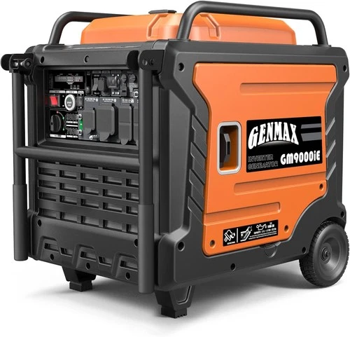 Genmax Eco-Mode Ultra Lightweight Dual Fuel Portable Home Backup Generator