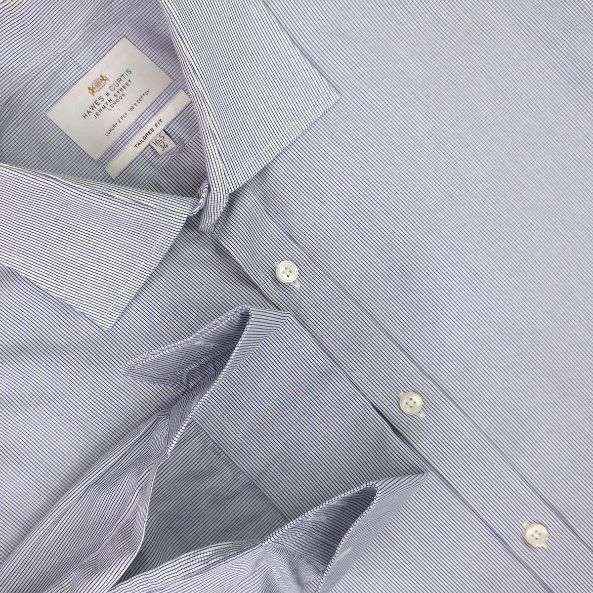 womens fall casual dresses New & Lingwood Cream St James' Collar Classic Fit Double Cuff Poplin Shirt