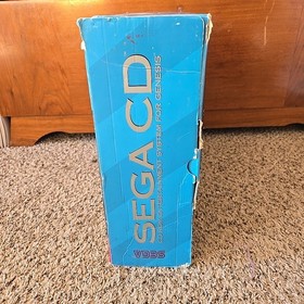 Sega CD Model 2 Console w/ Manual In Box -Sewer Shark 