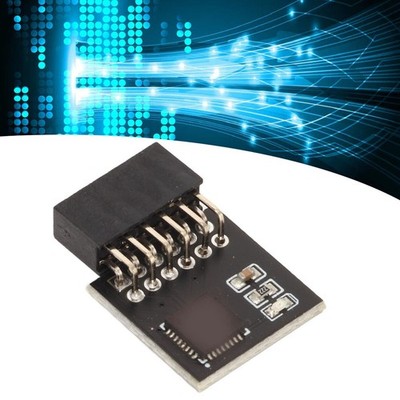 TPM 2.0 Module SPI Interface Stable HighSafety Durable Material 12Pin SPI Module