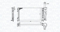 Magneti Marelli MotorküHler WasserküHler 350213194200 FüR Fiat Punto