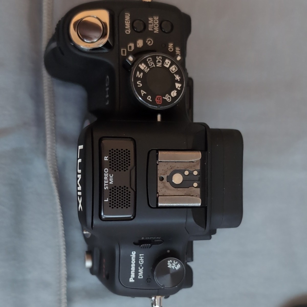 Panasonic LUMIX DMC-GH1 12.1MP Digital Camera - Black (Body Only