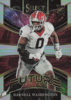 2023 Panini Select Draft Picks #FUT-17 Darnell Washington Future Silver Prizm