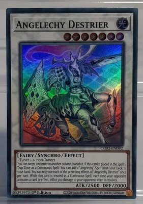 YUGIOH - Angelechy Destrier - Super Rare - CORI-EN092 - Chaos Origins - EN/NM - Bild 1 von 2