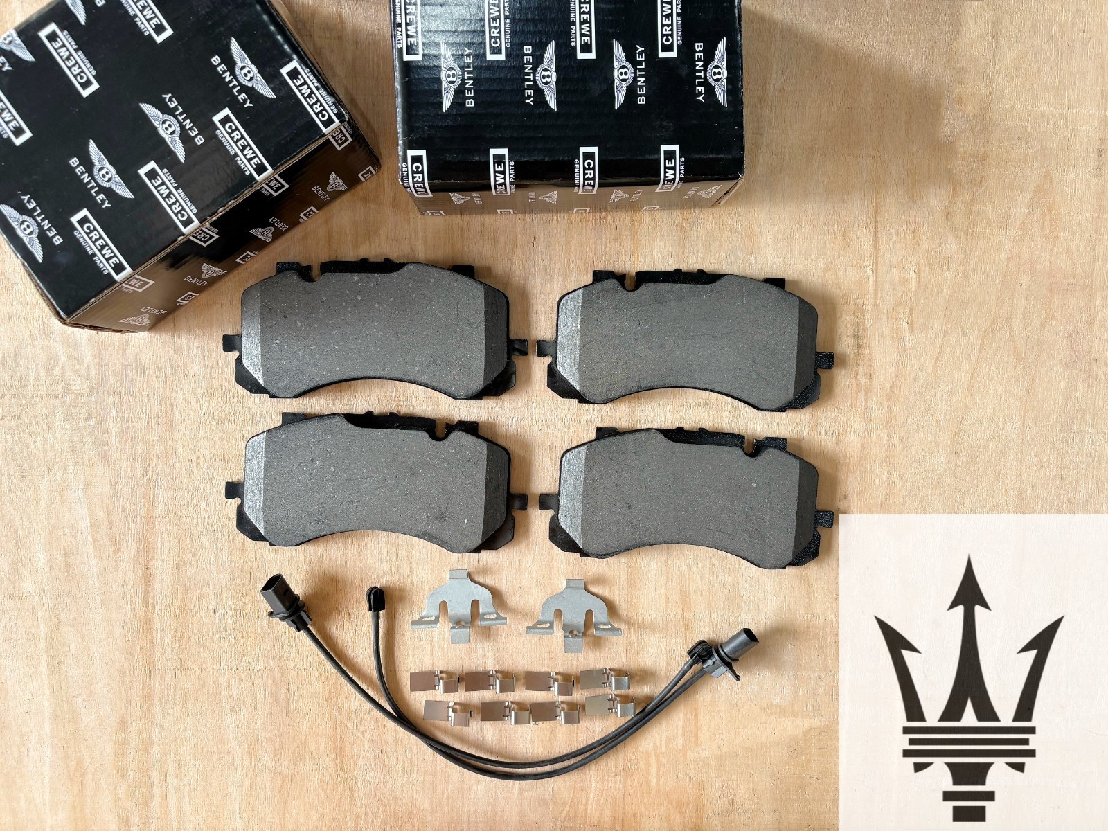 OEM Front Brake Pads &Rotors 4M0615301AR For 2016-2023 Bentley Bentayga 3/4/6.0L