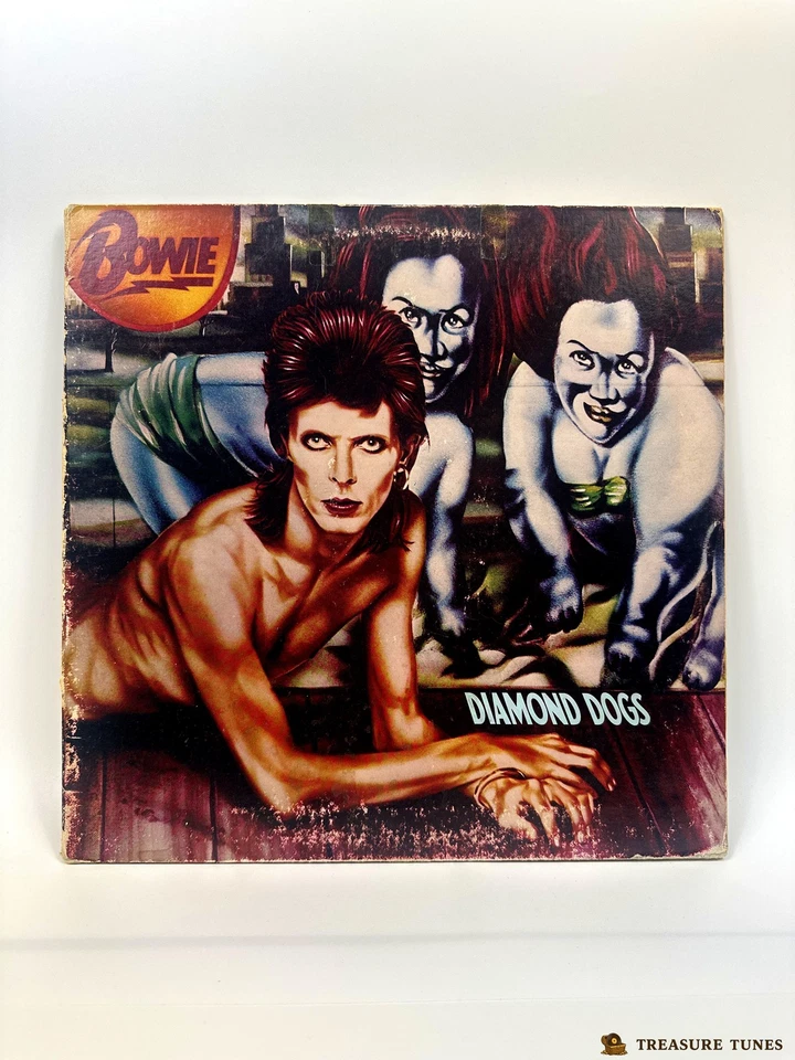 David Bowie - Diamond Dogs Vinyl LP [1976] CPL1-0576 - Image 2 of 4