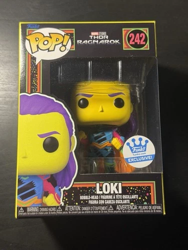 Funko Pop! Vinyl: Marvel - Loki (Blacklight) - Funko (Exclusive) #242