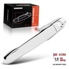Front Left Driver Side Exterior Door Handle with Keyhole Front Driver Side