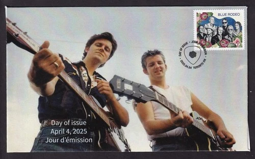 Canada 2025 limited edition private FDC - Blue Rodeo - sc#3492 from BK864