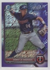 2022 Bowman Chrome Prospects Purple Shimmer Refractor /250 Danny De Andrade 0fz3