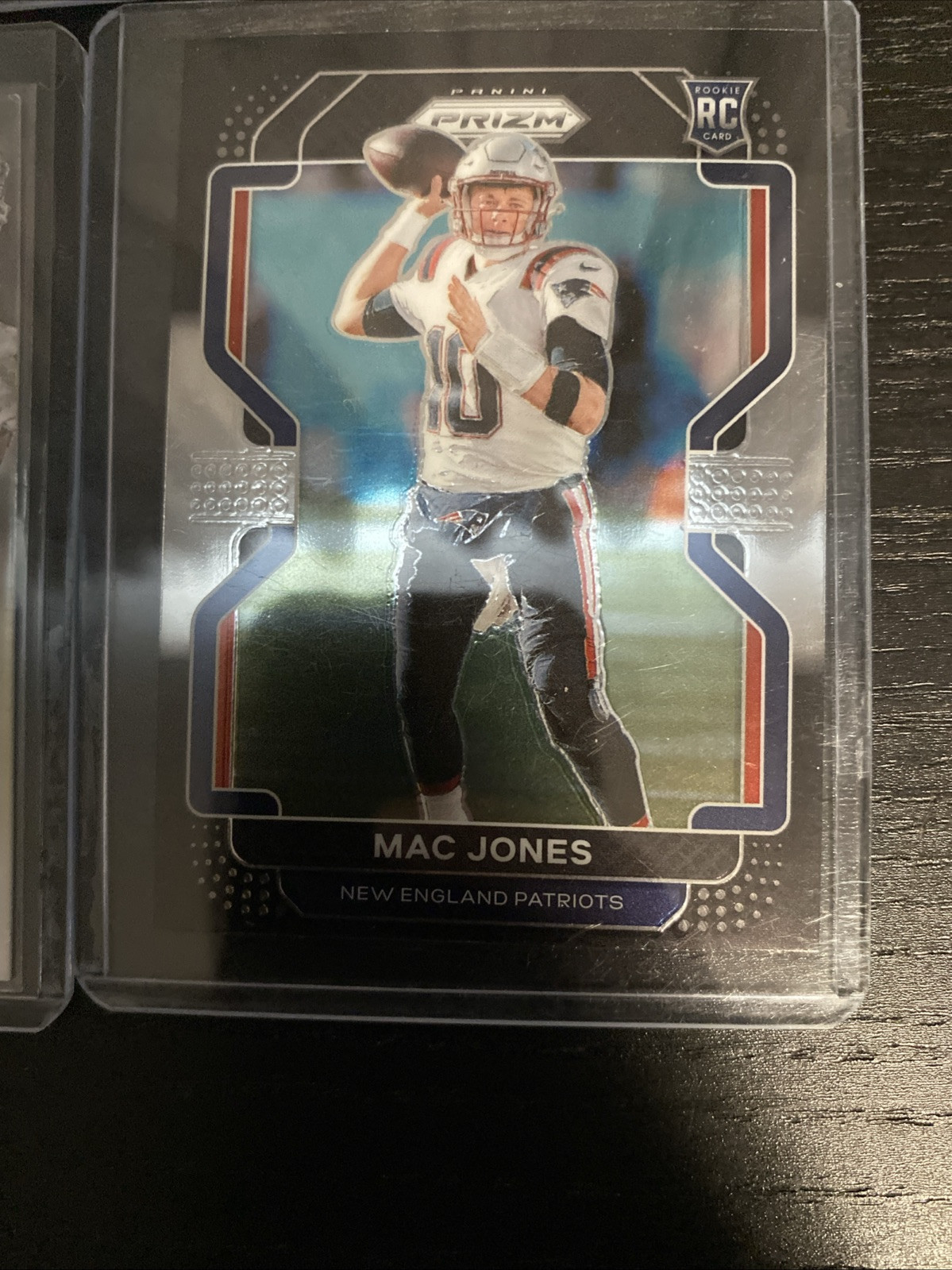 2021 Panini Chronicles - Prizm Black Mac Jones #PB-5 Silver Prizm (RC)