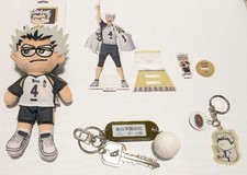 Haikyu Haikyu Plaza Jirori Plush Acrylic Stand Keychain Set Kotaro Bokuto