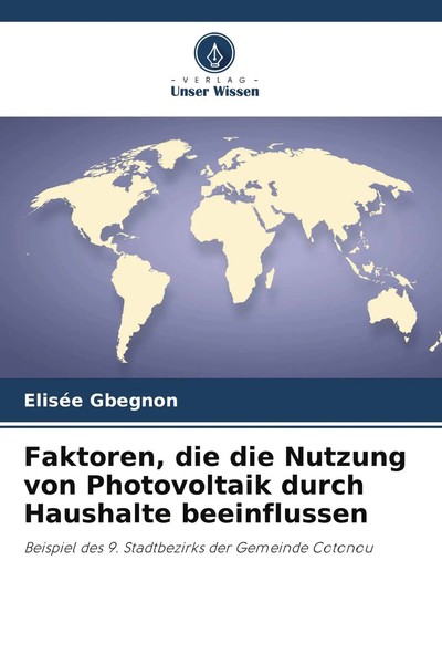 Faktoren, Die Die Nutzung Von Photovoltaik Durch Haushalte Beeinflussen | Buch-image