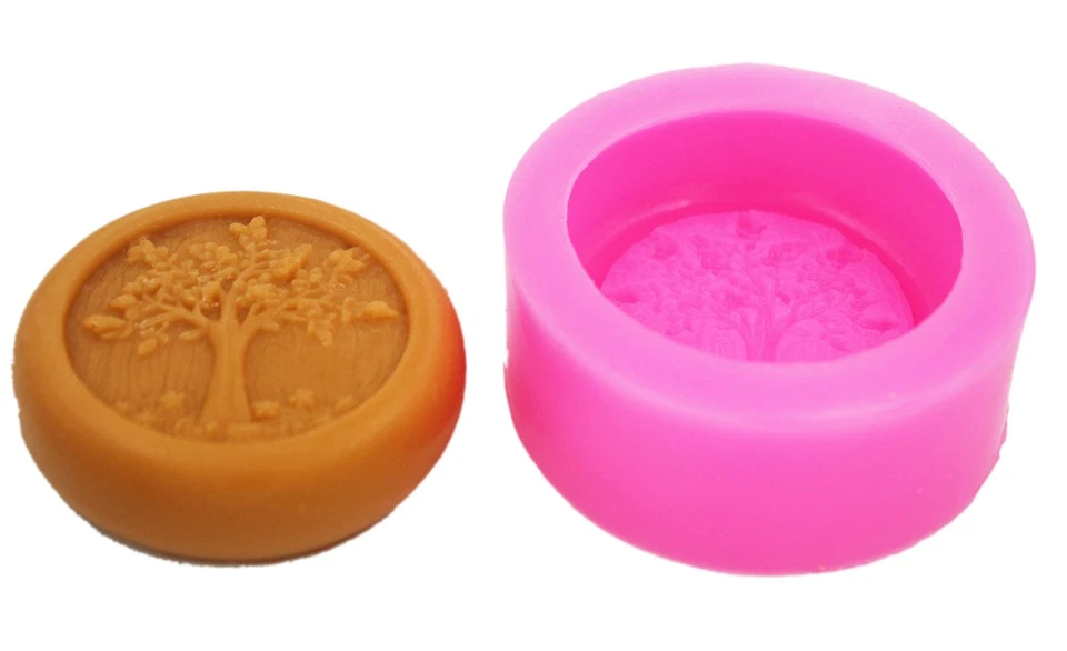 Life Tree Silicone Mold for Soap Making Silicone Molds for Soap Candle Chocol... - Изображение 3 из 4