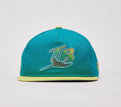 Tampa Bay Rays New Era Cooperstown Collection Golfer Snapback Hat