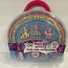 My Little Pony Activity Craft Set By Tara Toys Makes 5 Necklaces Ages 3 NEW