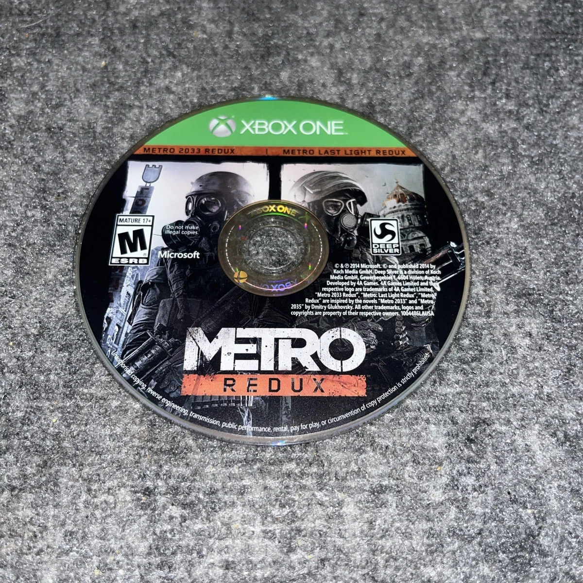 Microsoft Xbox One Video Games Metro Redux for sale | eBay